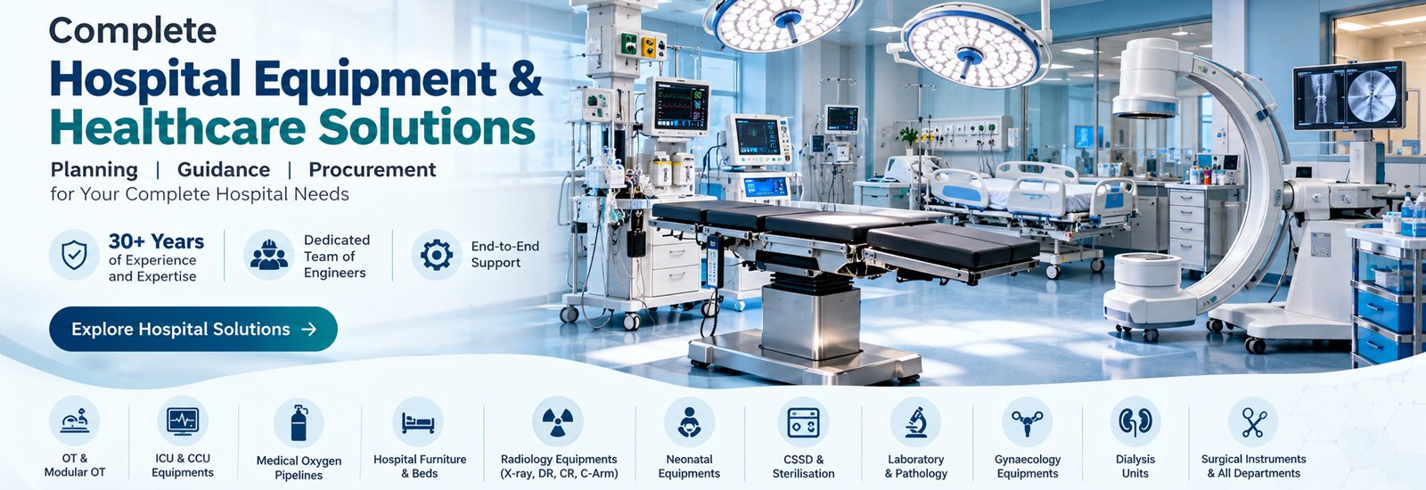 Rapid Medi-Aid Systems - Biomedical Repair, Calibration & Turnkey Hospital Setup